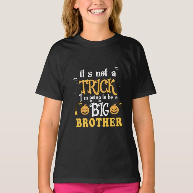 Ich werde ein großer Bruder-T - Shirt sein - lusti (Vorderseite)