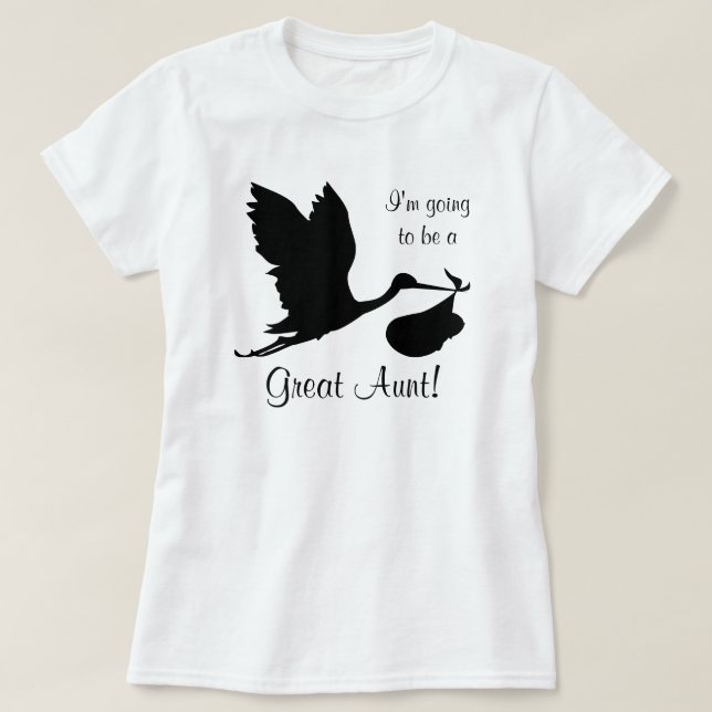 Ich werde ein großer schwarzer Tante sein T-Shirt (Design vorne)
