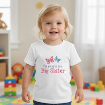 Ich werde ein großes Schwester-Kleinkind-T-Shirt