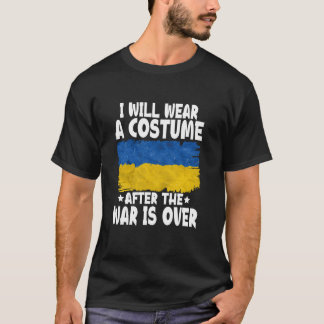 Ich werde ein Kostüm tragen, nachdem der Krieg vor T-Shirt