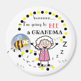 Ich werde ein Oma personalisiert werden Magnet