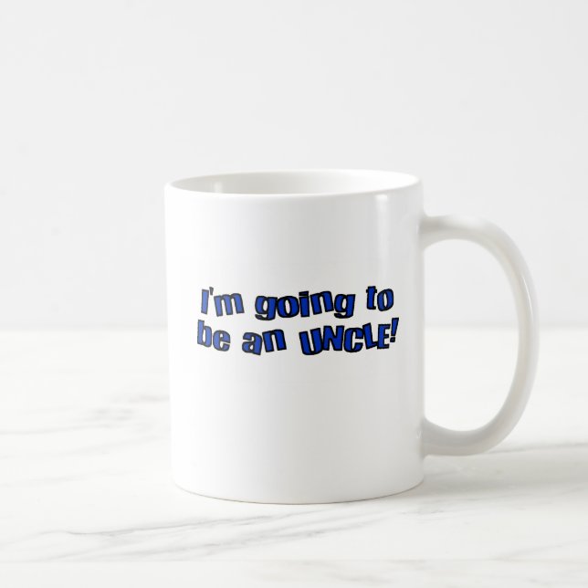 Ich werde ein Onkel Mug sein Kaffeetasse (Rechts)
