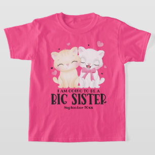 Ich werde eine große Schwester-Ankündigung werden T-Shirt