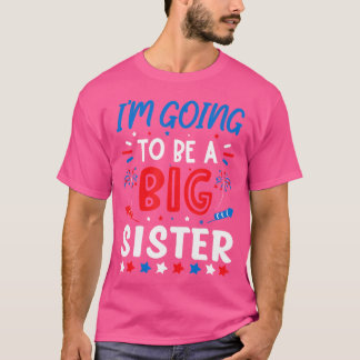 Ich werde eine große Schwester - Geschlechtsenthül T-Shirt