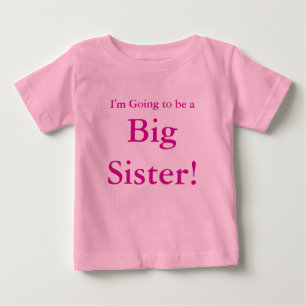 Ich werde eine große Schwester sein! Baby T-shirt