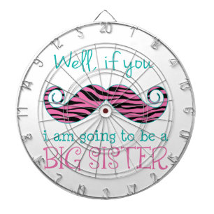 Ich werde eine große Schwester sein Dartscheibe