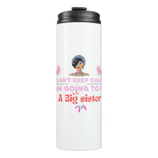 Ich werde eine große Schwester sein, Design von Ro Thermosbecher