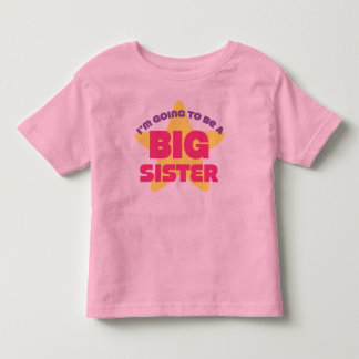 Ich werde eine große Schwester sein Kleinkind T-shirt