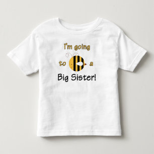 Ich werde eine große Schwester sein - Niedliches B Kleinkind T-shirt