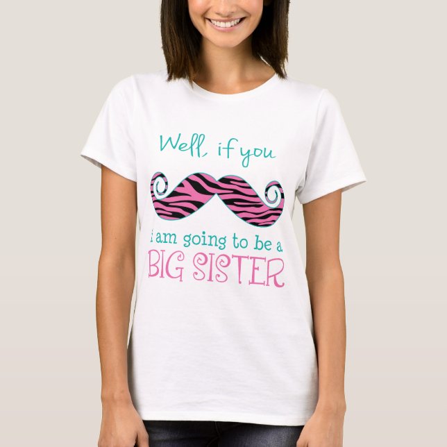 Ich werde eine große Schwester sein T-Shirt (Vorderseite)