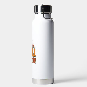 Ich werde einen Zauber auf Ihr Halloween-Kautschuk Trinkflasche