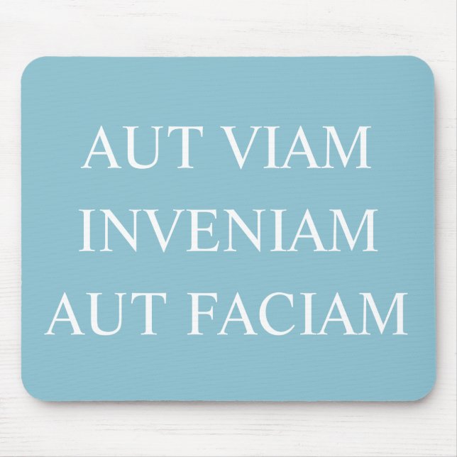 Ich werde entweder einen Weg finden oder einen mac Mousepad (Vorne)