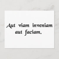 Ich werde entweder einen Weg finden oder einen mac