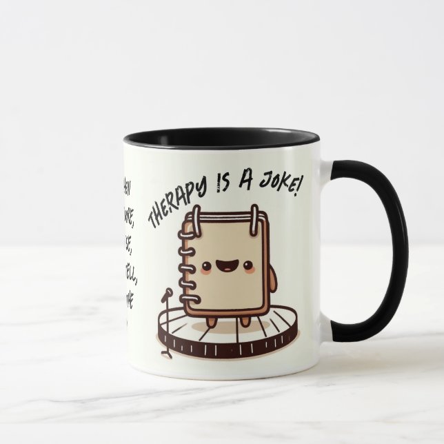 Ich werde es nicht sagen, versprechen - Standup Co Tasse (Rechts)