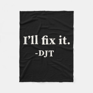 Ich werde es reparieren Trump 2024 Gewinner gewinn Fleecedecke