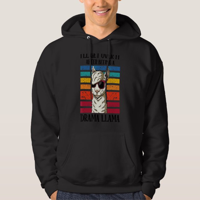 Ich werde es überwinden, nachdem ich ein Drama-Lam Hoodie (Vorderseite)