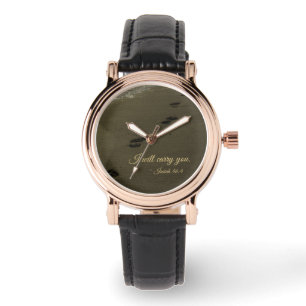 Ich werde euch Sandfußabdrücke tragen Armbanduhr