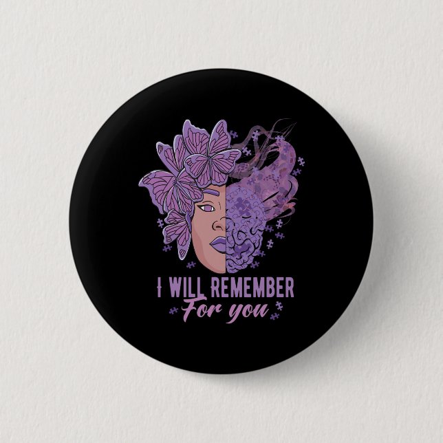 Ich werde für Sie Heimerheimer-Bewusstsein, aber Button (Vorderseite)