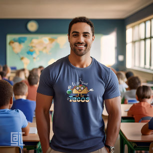 Ich werde für Tacos unterrichten Lehrer weiblich N T-Shirt