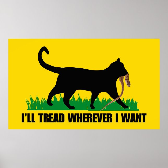 Ich werde gehen, wo immer ich Gewollt habe Poster (Vorne)