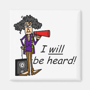 ICH WERDE gehört Magnet