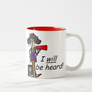 ICH WERDE gehört Zweifarbige Tasse