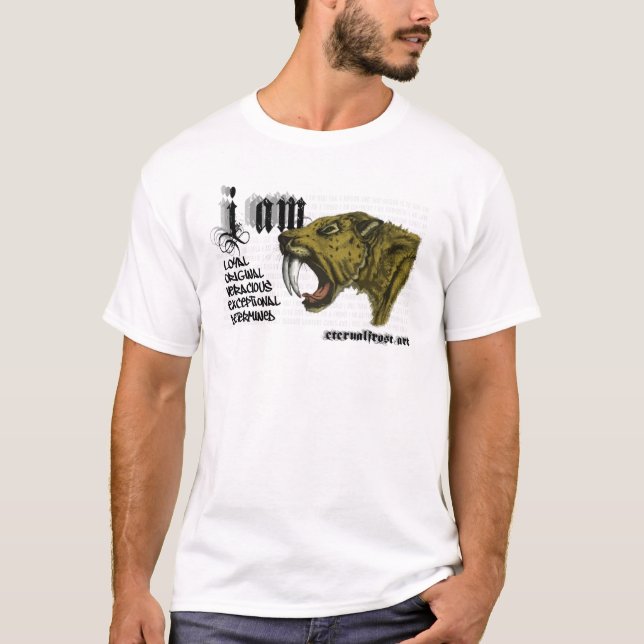 Ich werde geliebt T-Shirt (Vorderseite)