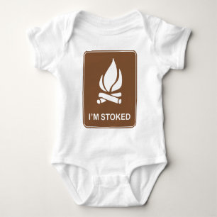 Ich werde geschürt baby strampler