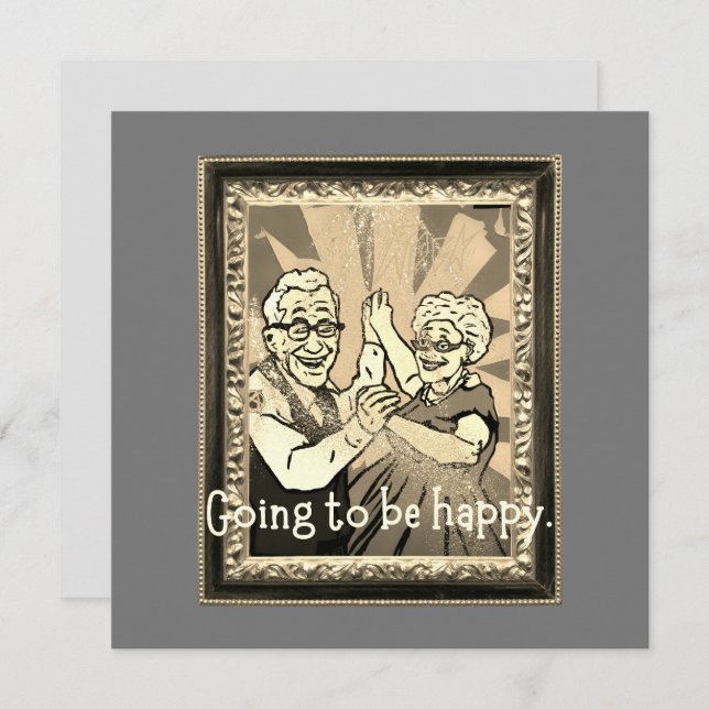 Ich werde glücklich sein. (Vorne/Hinten)