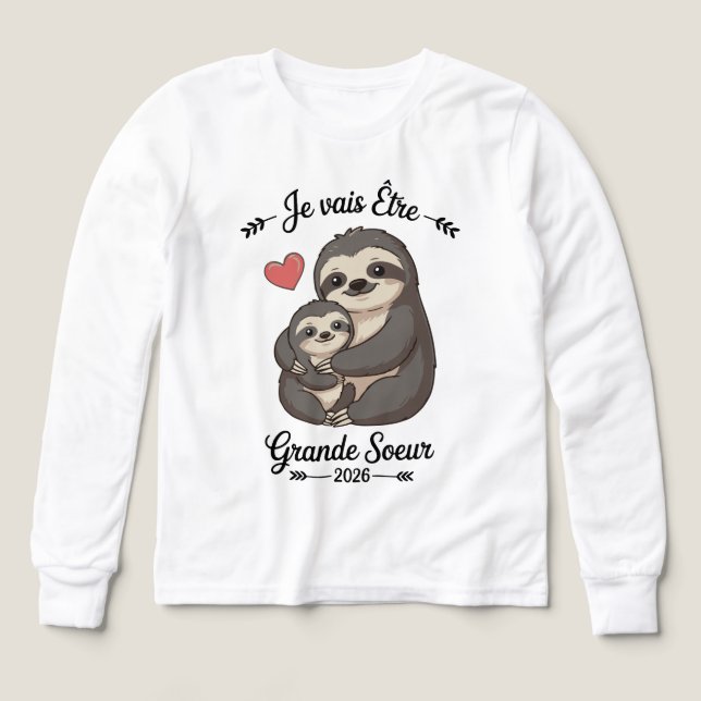 Ich werde große Schwester 2026 (Design Vorderseite)