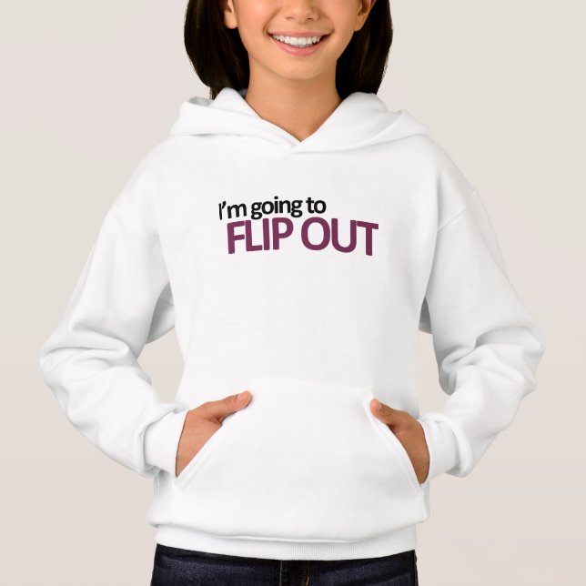 Ich werde Gymnast Gedreht Hoodie (Vorderseite)