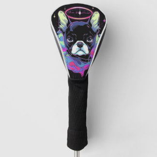 Ich werde immer Liebe Boston Terrier Dog 004 Golf Headcover