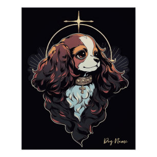 Ich werde immer Liebe Cavalier King Charles Spanie Poster