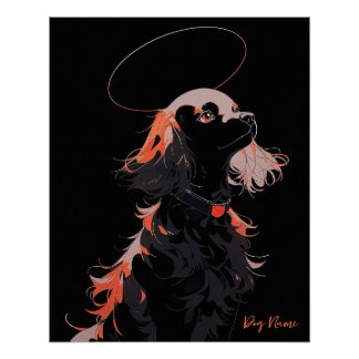 Ich werde immer Liebe Cocker Spaniel Dog 004 Poster