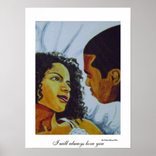 Ich werde immer Liebe Sie Poster