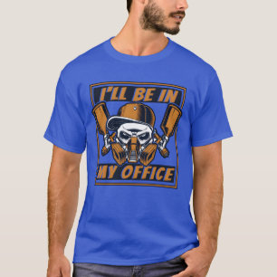 Ich werde in meinem Büro Auto Fahrzeug Wagen Freun T-Shirt