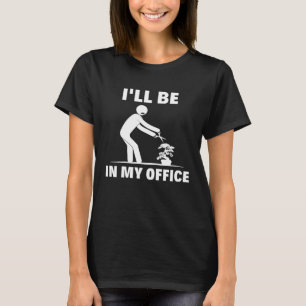 Ich werde in meinem Büro japanische Bo schneiden G T-Shirt