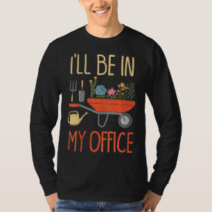 Ich werde in meinem Büro Niedlichen Gemüsegarten s T-Shirt
