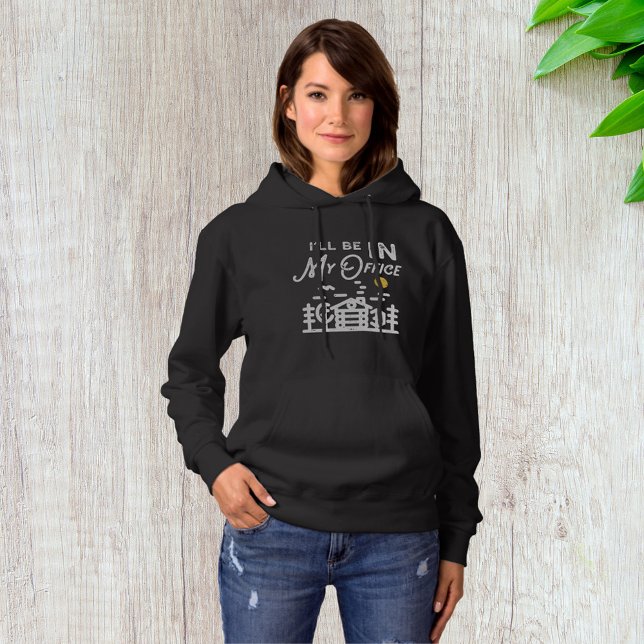 Ich werde in meinem Büro sein Hoodie (Von Creator hochgeladen)