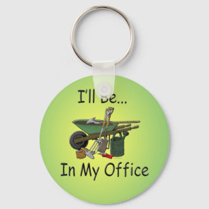 Ich werde in meinem Büro sein Schlüsselanhänger