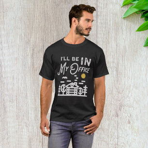 Ich werde in meinem Büro sein T-Shirt