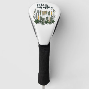 Ich werde in meinem Gartenbauernhaus sein Golf Headcover