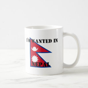 Ich werde in Nepal gewollt Kaffeetasse