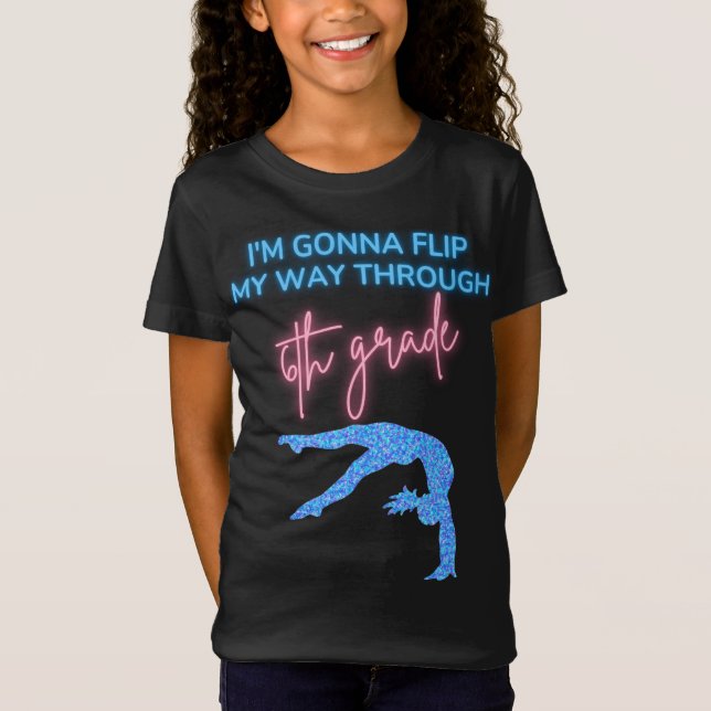 Ich werde meinen Weg durch den 6. T - Shirt Gedreh (Vorderseite)