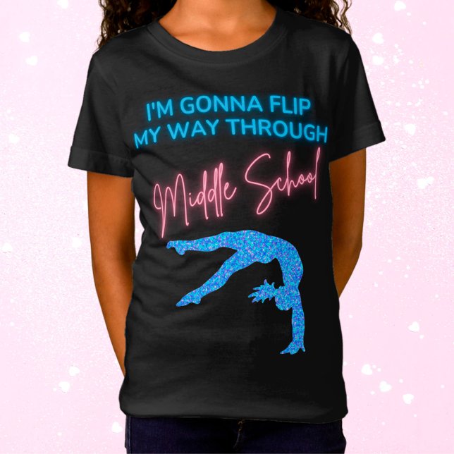 Ich werde meinen Weg durch die Mittelschule Gedreh T-Shirt (Von Creator hochgeladen)
