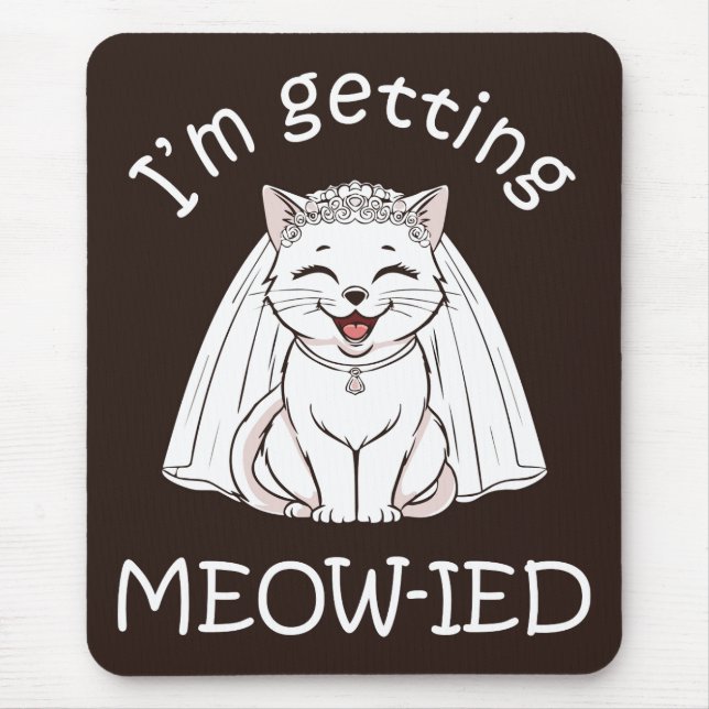 Ich werde miaut! mousepad (Vorne)