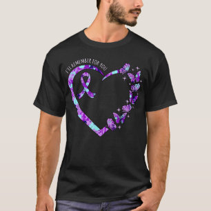 Ich werde mich für dich an Alzheimer-Bewusstsein l T-Shirt