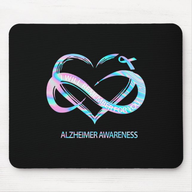 Ich werde mich für Sie an Heimerheimer Bewusstsein Mousepad (Vorne)