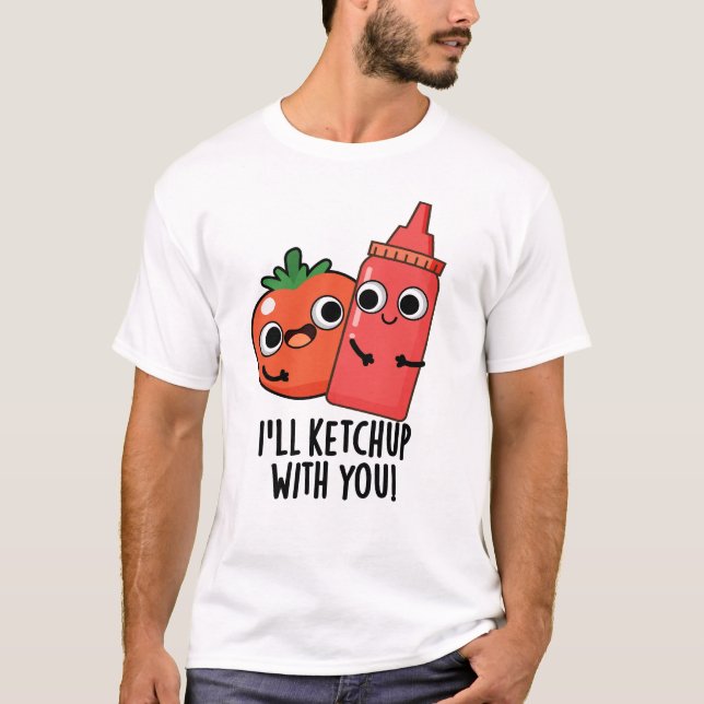 Ich werde mit dir einen lustigen Fastfood-Pub abge T-Shirt (Vorderseite)