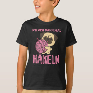 Ich werde mit Wolle Niedlichen Mops kreuzen T-Shirt